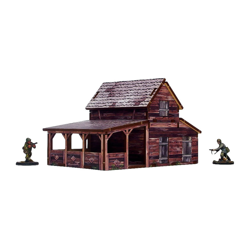 Bolt Action: Pre-Painted WW2 Ostfront Village Workshop