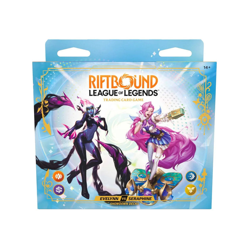 PREORDER: Riftbound: League of Legends Trading Card Game - Radiance Showdown Decks Evelyn Vs Seraphine