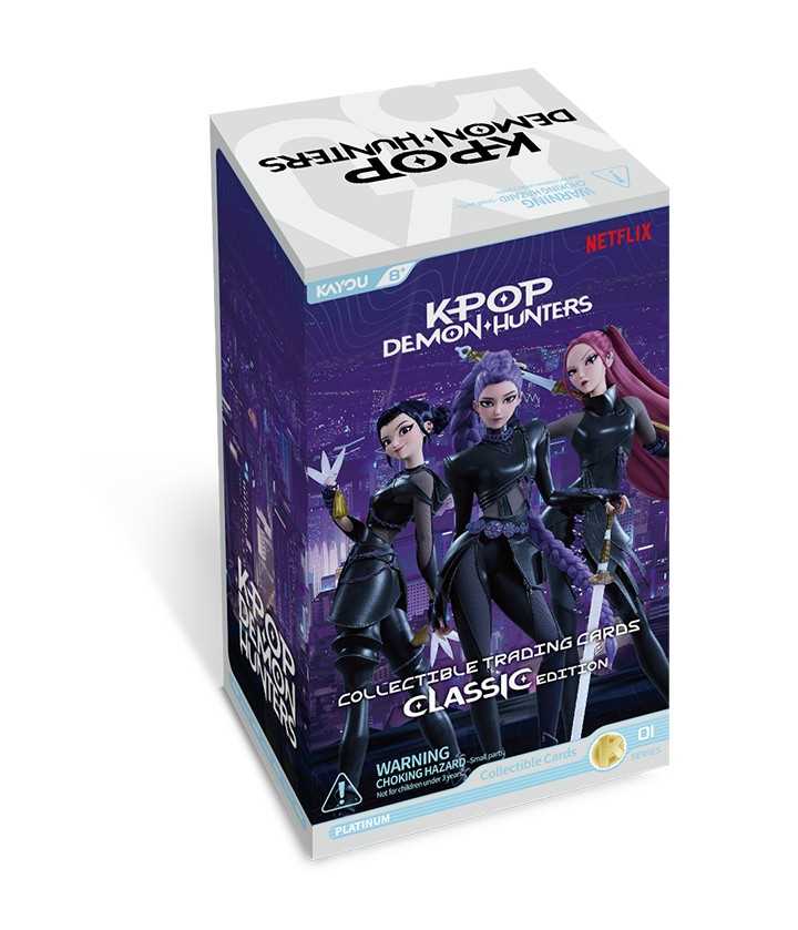 KPop Demon Hunters-Collectible Trading Cards-Classic Edition Blister Box