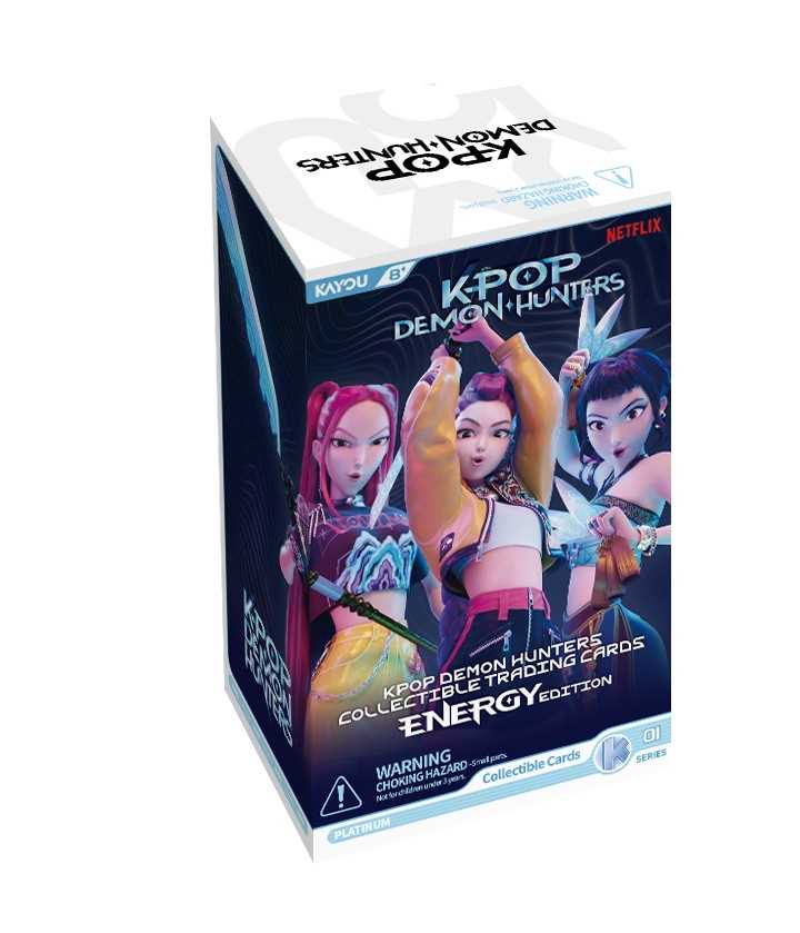 KPop Demon Hunters-Collectible Trading Cards-Energy Edition Foil Box