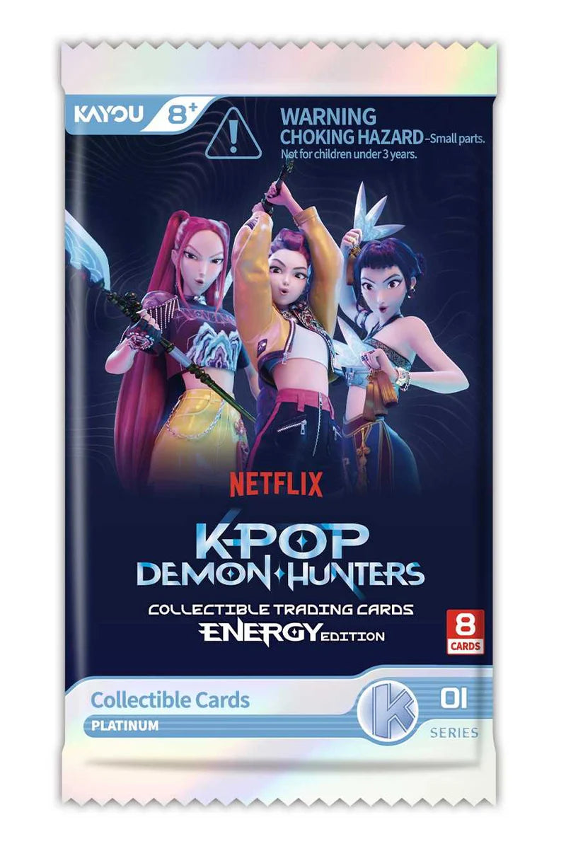 KPop Demon Hunters-Collectible Trading Cards-Energy Edition Foil Pack