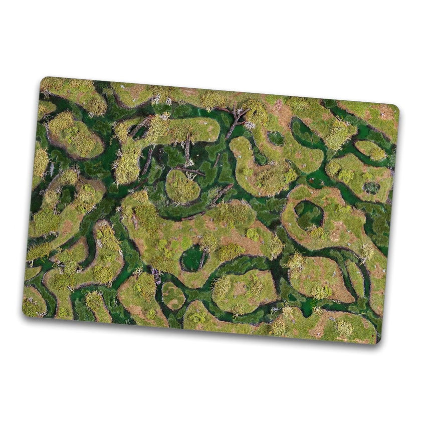 Forsaken Swamp: Gaming Mat 4ft x 6ft - Kraken Wargames