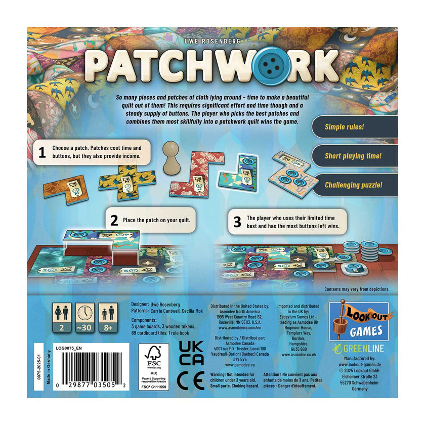 Patchwork - Board Game