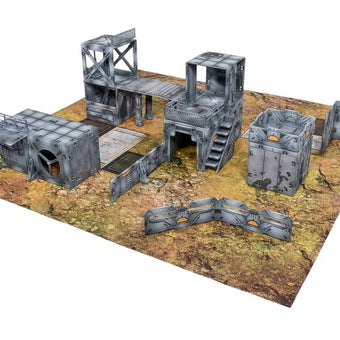 Halo: Flashpoint - Deluxe Buildable 3D Terrain Set
