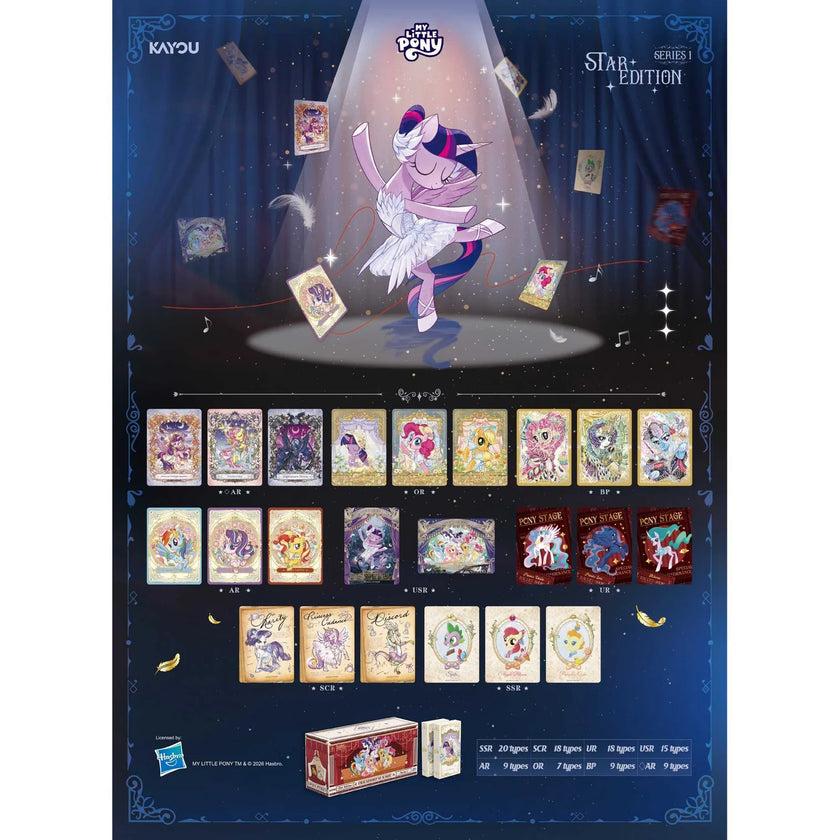 My Little Pony-Friendship Eternal Cards-Star Edition Box
