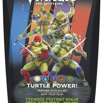 Magic: The Gathering: Teenage Mutant Ninja Turtles Commander Deck - Turtle Power