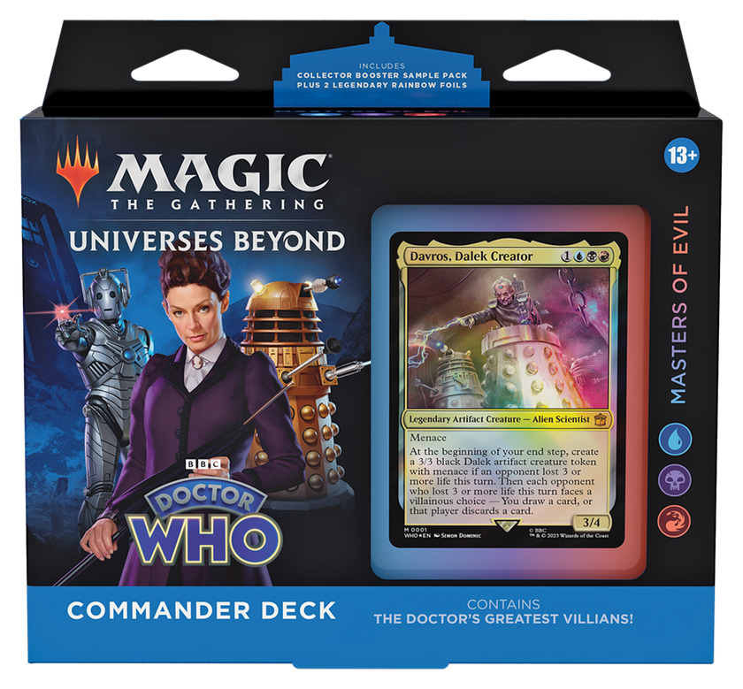 Magic the Gathering Doctor Who Commander Decks