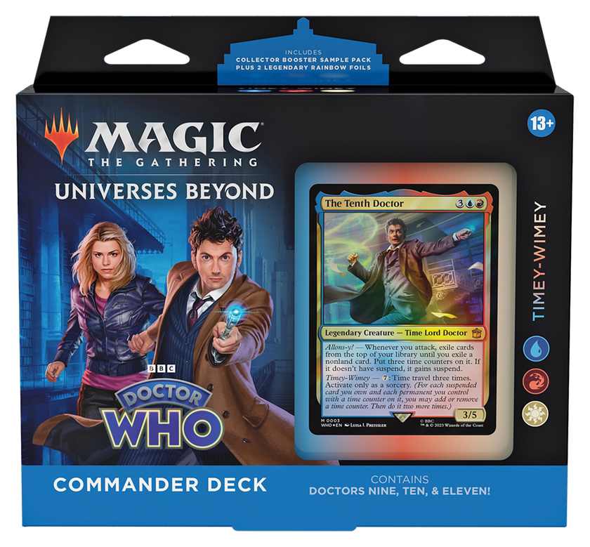 Magic the Gathering Doctor Who Commander Decks