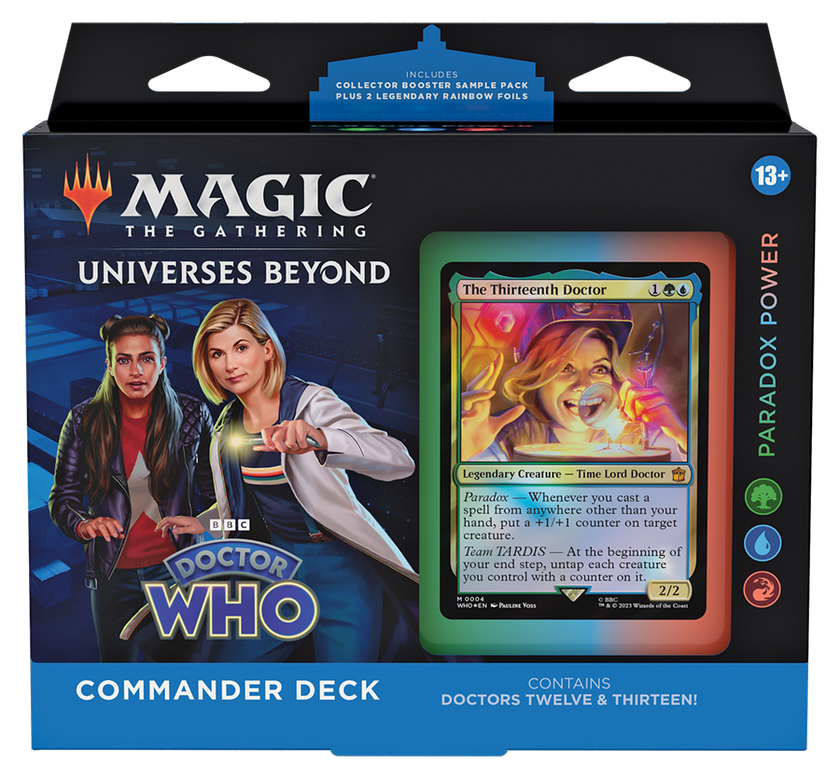 Magic the Gathering Doctor Who Commander Decks