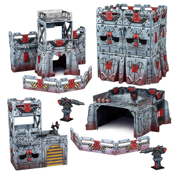 Terrain Crate Sci-Fi Military Compound | 28-32mm Scale Terrain