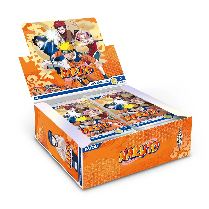 NARUTO-Smriti Collectible Cards-Earth Scroll Foil Box