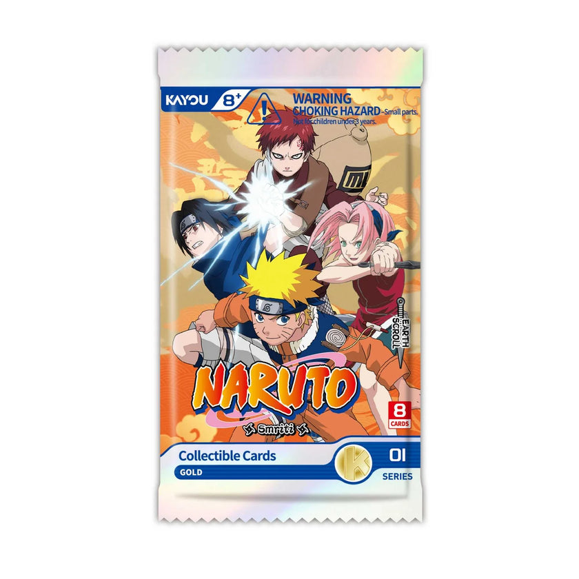 NARUTO-Smriti Collectible Cards-Earth Scroll Foil Box