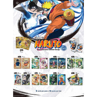 NARUTO-Smriti Collectible Card-Heaven Scroll Foil Booster
