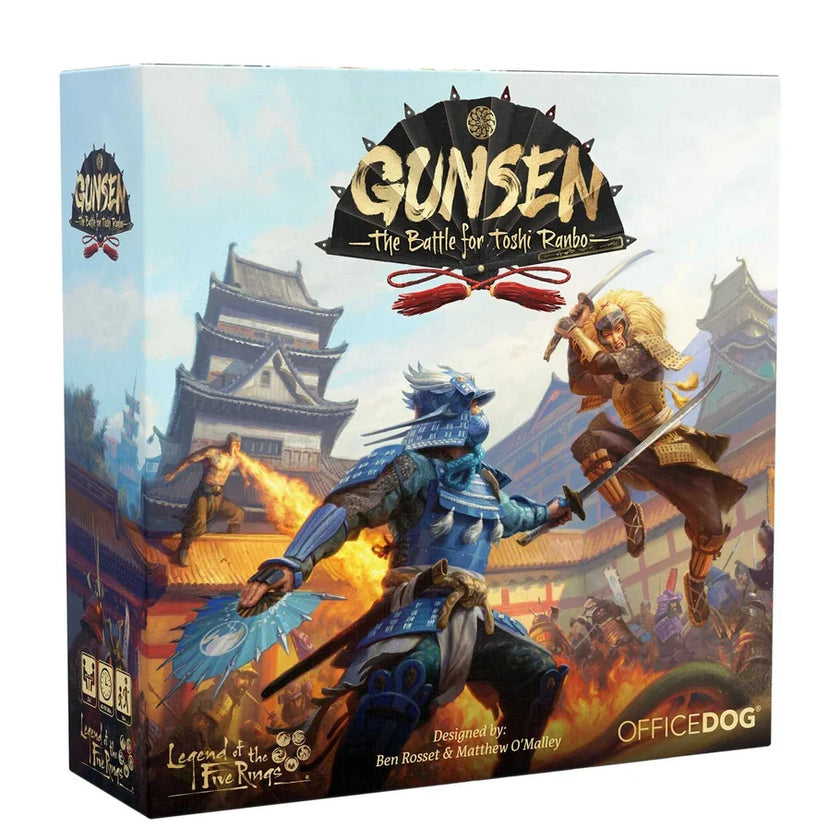 Gunsen: The Battle for Toshi Ranbo Board Game