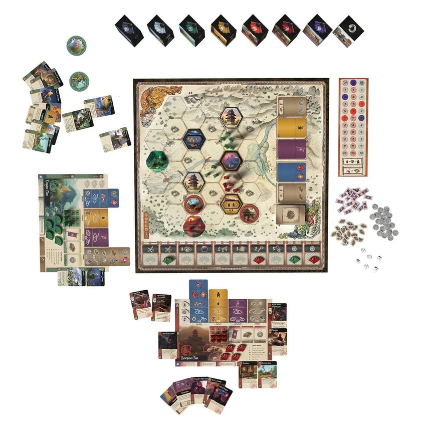 Gunsen: The Battle for Toshi Ranbo Board Game