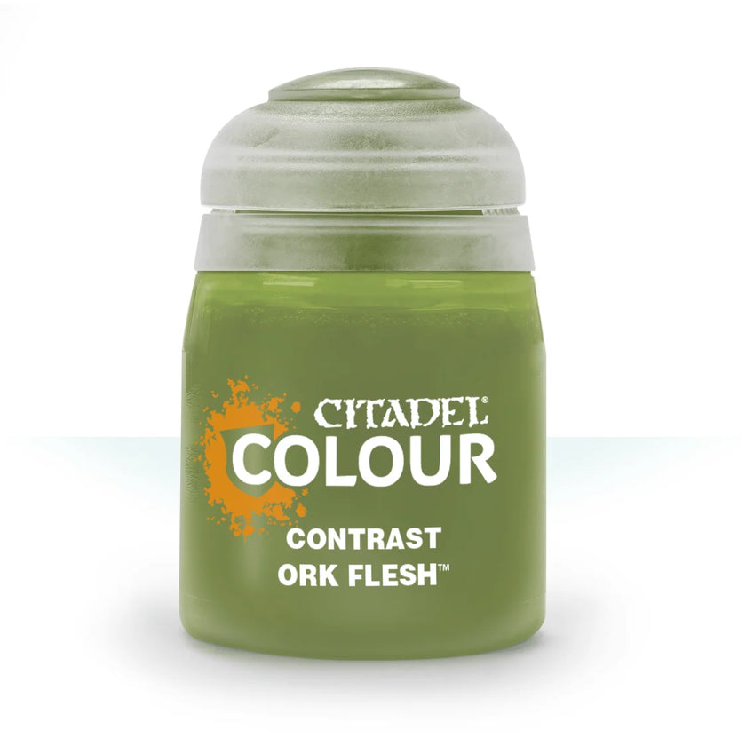 Ork Flesh: Contrast 18ml - Warhammer Colour