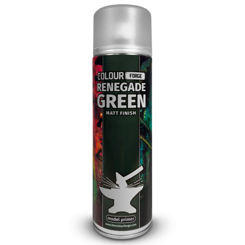 Colour Forge Renegade Green Matt Finish Spray Paint (500ml)