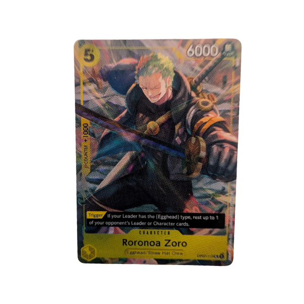 One Piece Roronoa Zoro OP-113 UC Promo Card