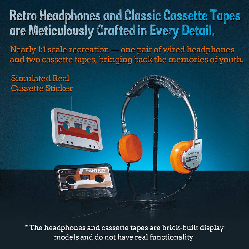 Pantasy Retro Tape Cassette Player - 569 pcs