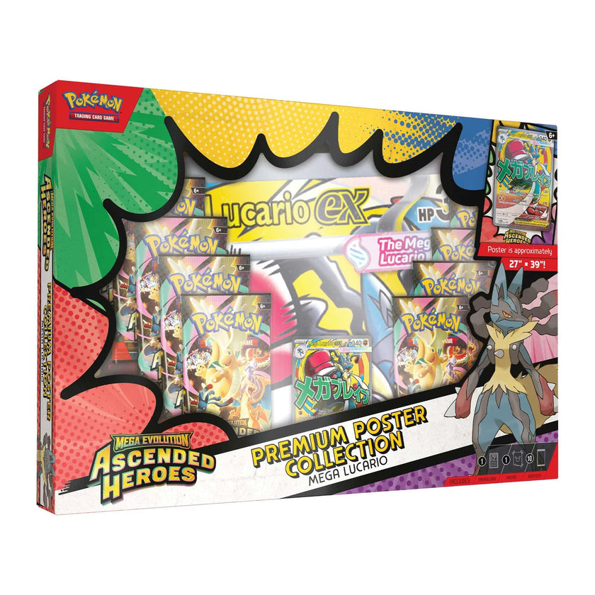 Pokémon Mega Evolution Ascended Heroes - Premium Poster Collection