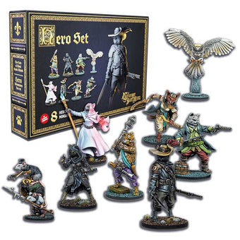 The Cats of Mont Saint Michel Hero Miniatures Set Expansion