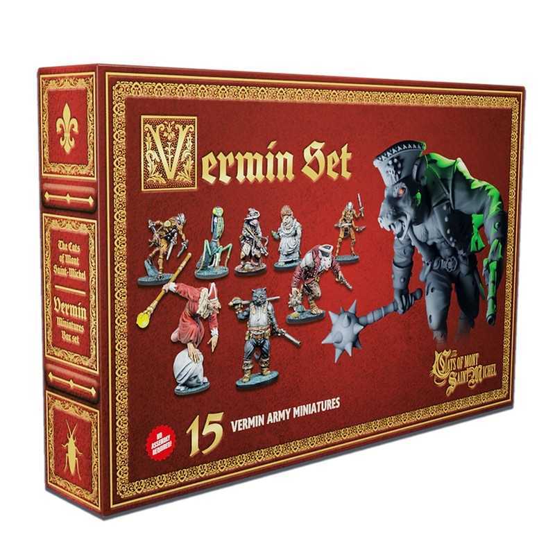 The Cats of Mont Saint Michel - Vermin Miniatures Set Expansion