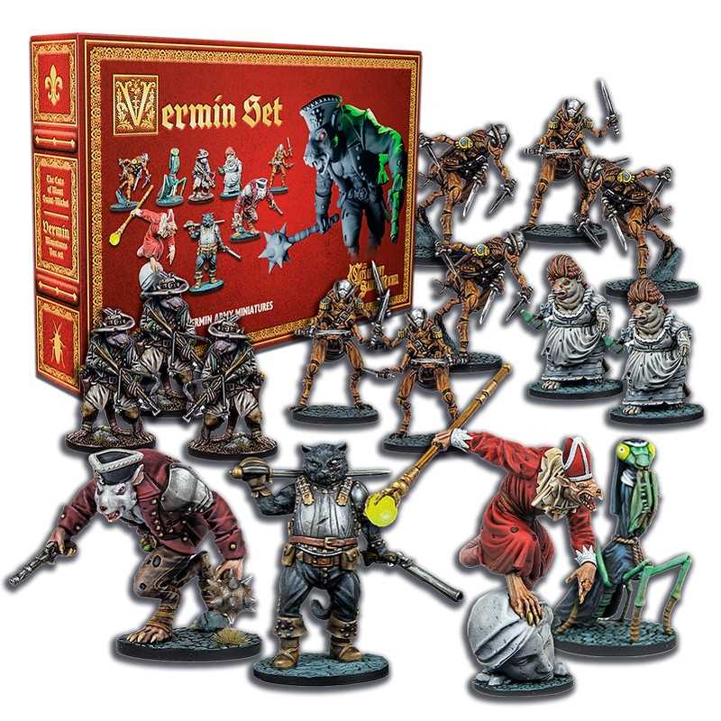 The Cats of Mont Saint Michel - Vermin Miniatures Set Expansion