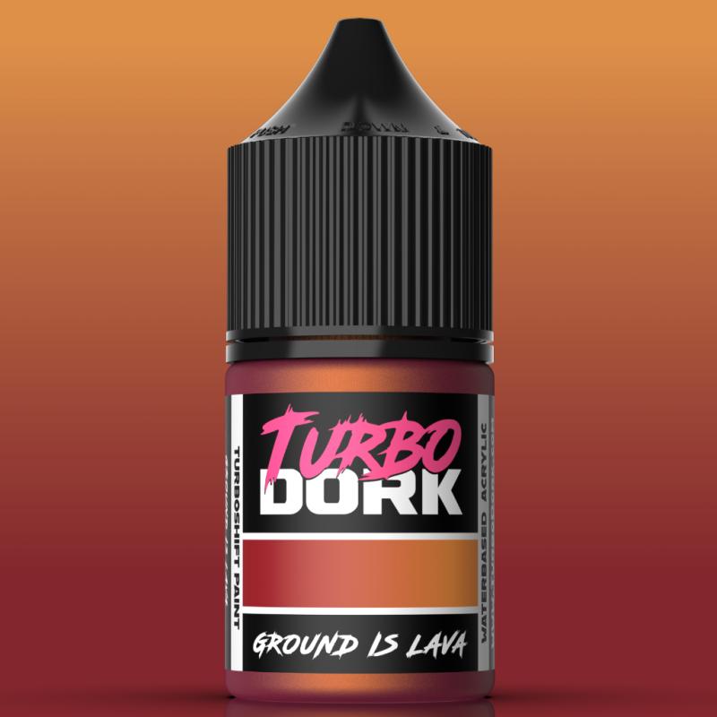 Turbo Dork: Ground Is Lava TurboShift Acrylic Paint 22ml Bottle