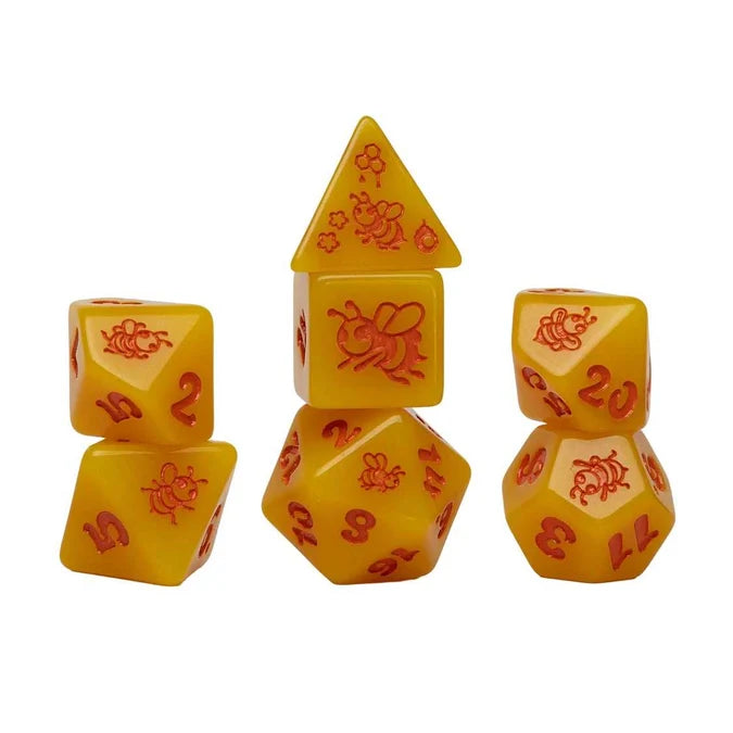 Sirius Dice: Animal Dice Set - Golden Buzz