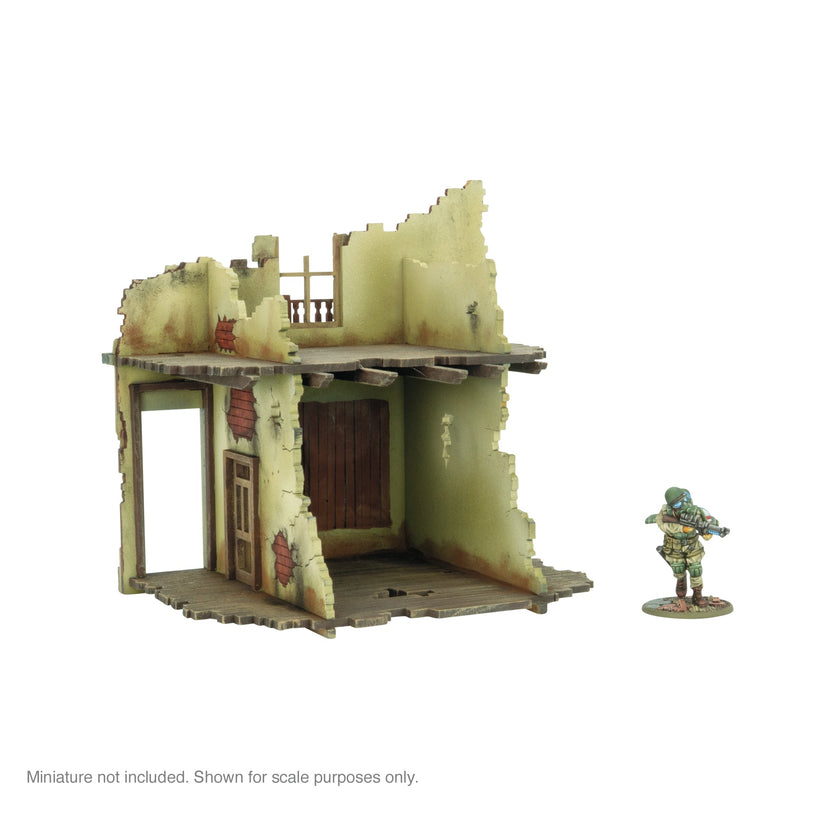 Bolt Action - City in Ruins: Single Storey Facade (2)