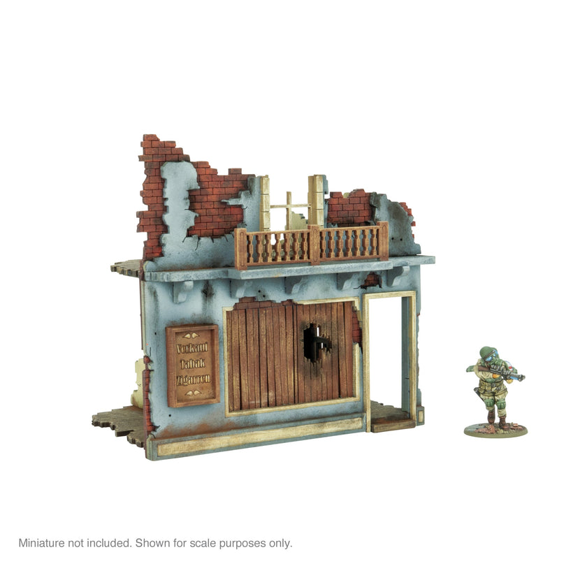Bolt Action - City in Ruins: Single Storey Facade (2)