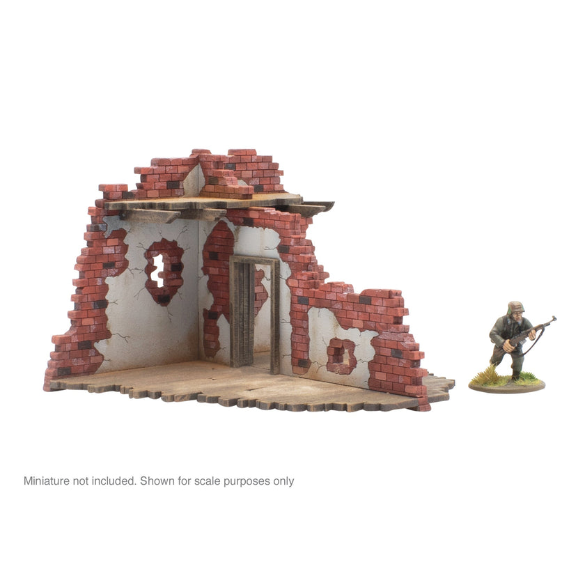 Bolt Action - City in Ruins: Internal Ruins T Section