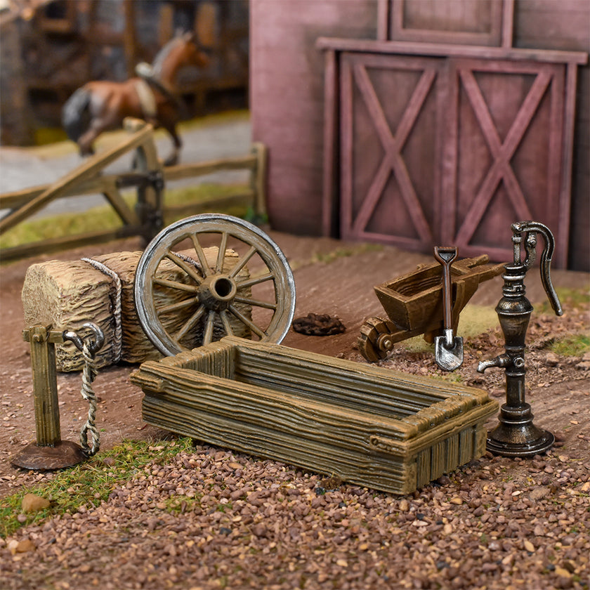 Terrain Crate Fantasy Terrain: Blacksmith Forge & Stable