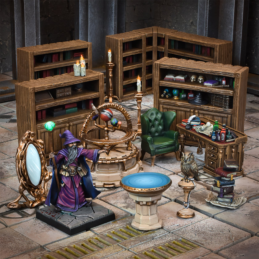 Terrain Crate Fantasy Miniatures: Wizards Study