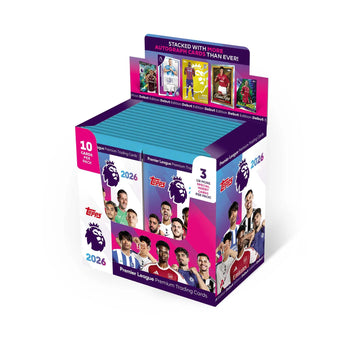 Topps 2026 Premier League Premium Trading Cards Packet Box