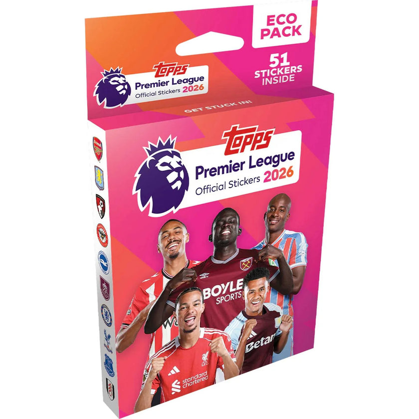 Topps Premier League 2026 Stickers Eco Pack