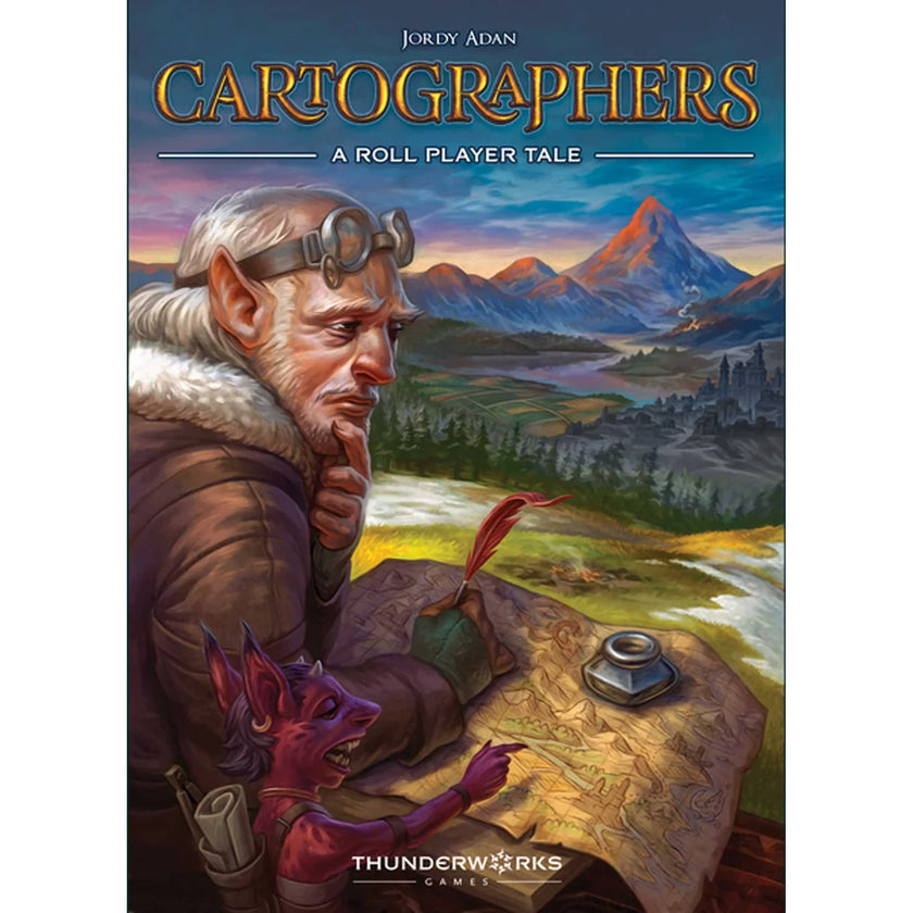 Cartographers: A Roll Player Tale Board Game