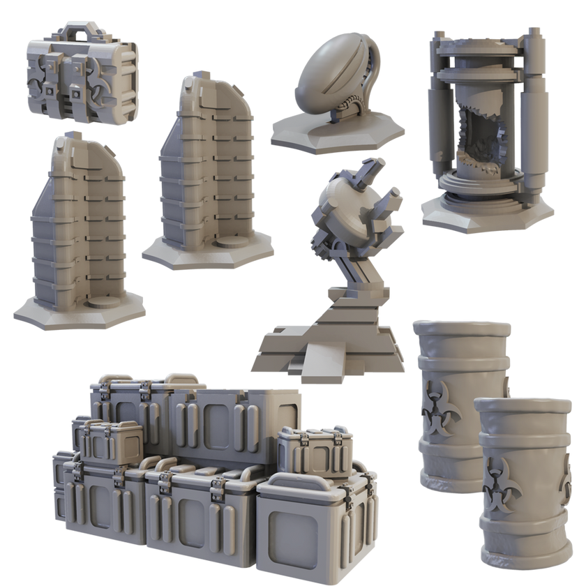 Terrain Crate Sci-Fi Terrain: Objectives