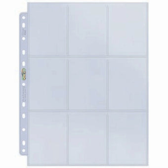 Ultra Pro Platinum 9 Pocket Pages