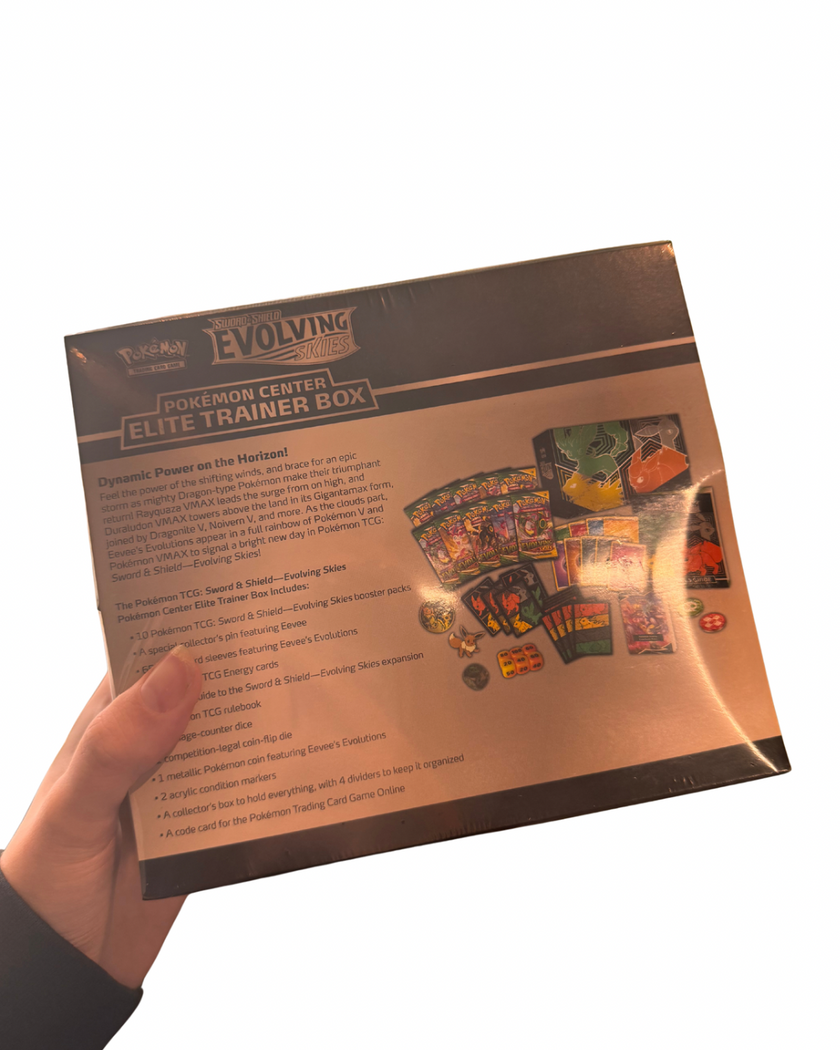 Pokemon Evolving Skies Elite Trainer Box Pokemon Center