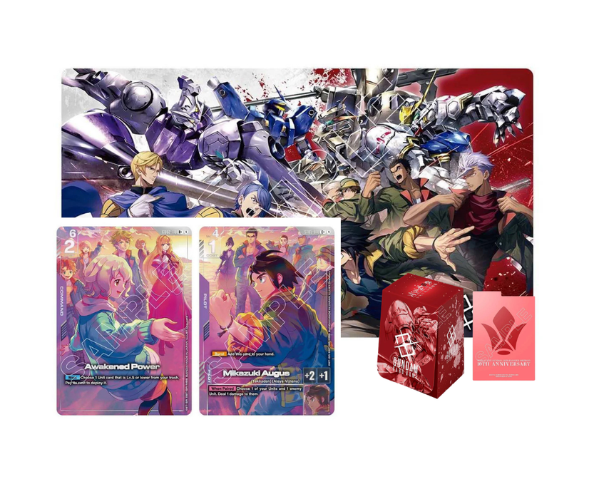 Gundam Card Game: Premium Accessory Set - Mobile Suit Gundam IRON- (PB02)