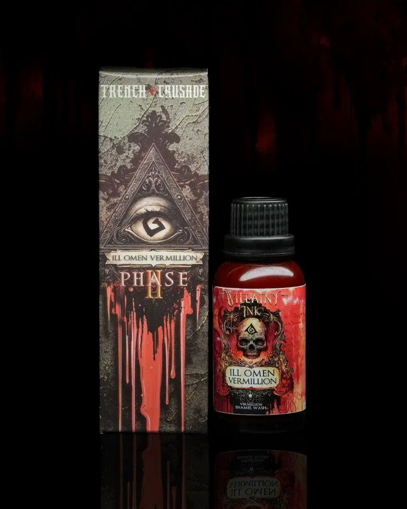 Ill Omen Vermillion: Villainy Ink Phase II - 30ml