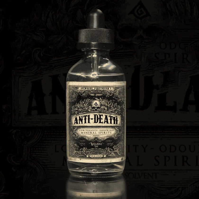 Anti-Death Mineral Spirits: Villainy Ink - 108ml