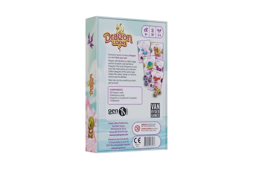 Dragon Clans Board Game