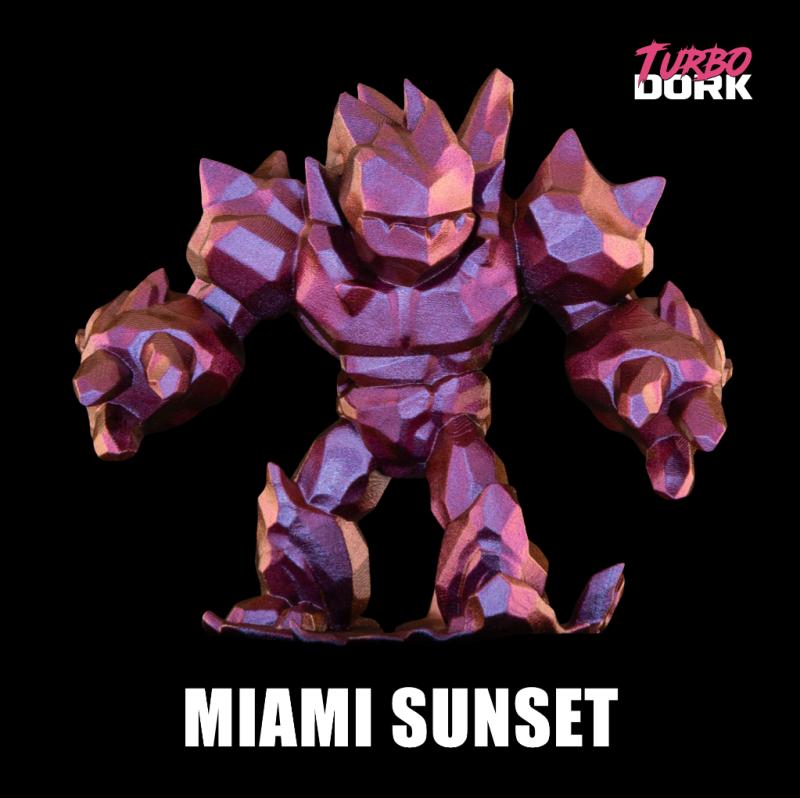 Turbo Dork: Miami Sunset TurboShift Acrylic Paint 22ml Bottle
