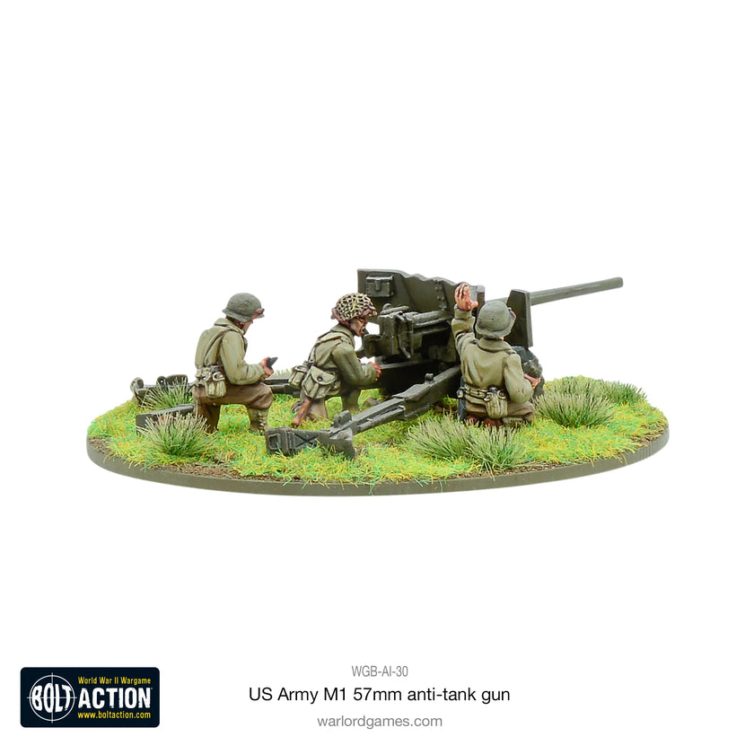 Bolt Action   US Army M1 57mm Anti-Tank Gun Blister Pack