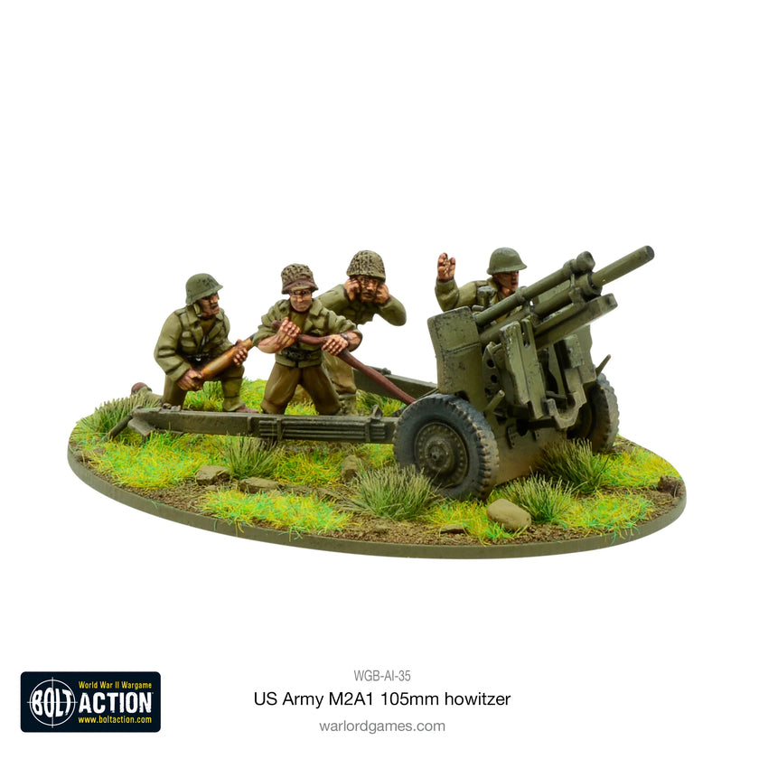 Bolt Action  US Army M2A1 105mm Howitzer Blister Pack