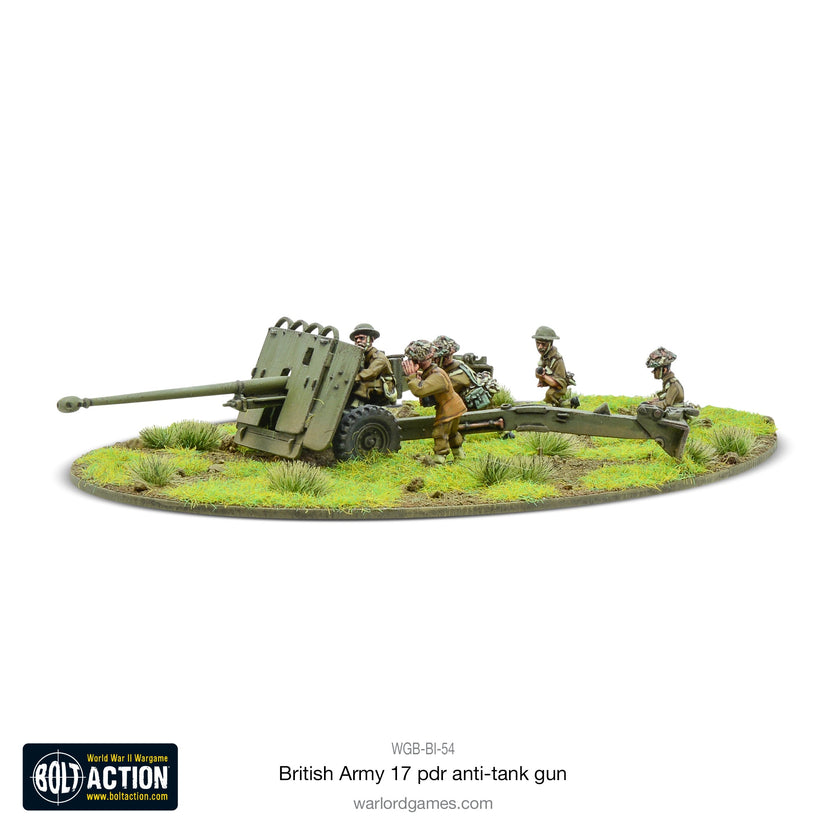 Bolt Action  - British Army 17 pdr anti-tank gun