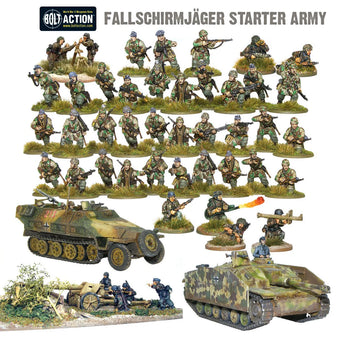 Bolt Action Fallschirmjager Green Devils Starter Army