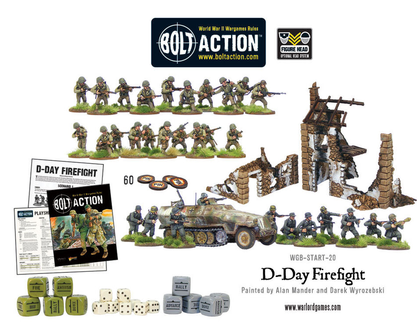Bolt Action Starter Set D-Day Firefight
